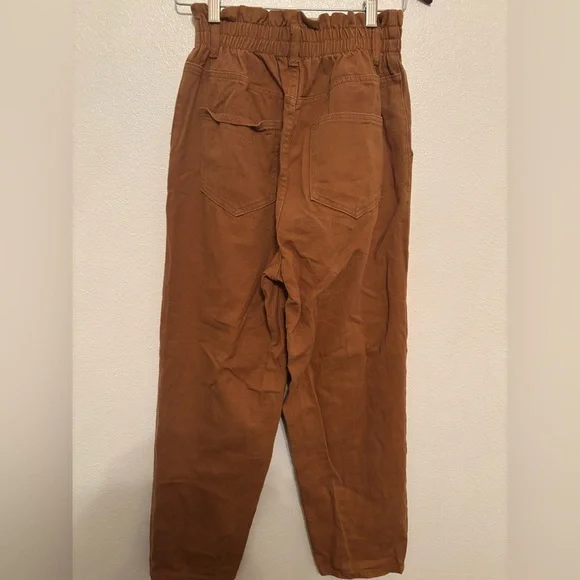 Aaron & amber denim pleated high waist ankle S - Picture 2 of 8